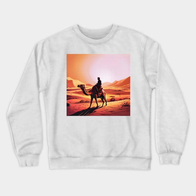 Sahara Crewneck Sweatshirt by Colin-Bentham